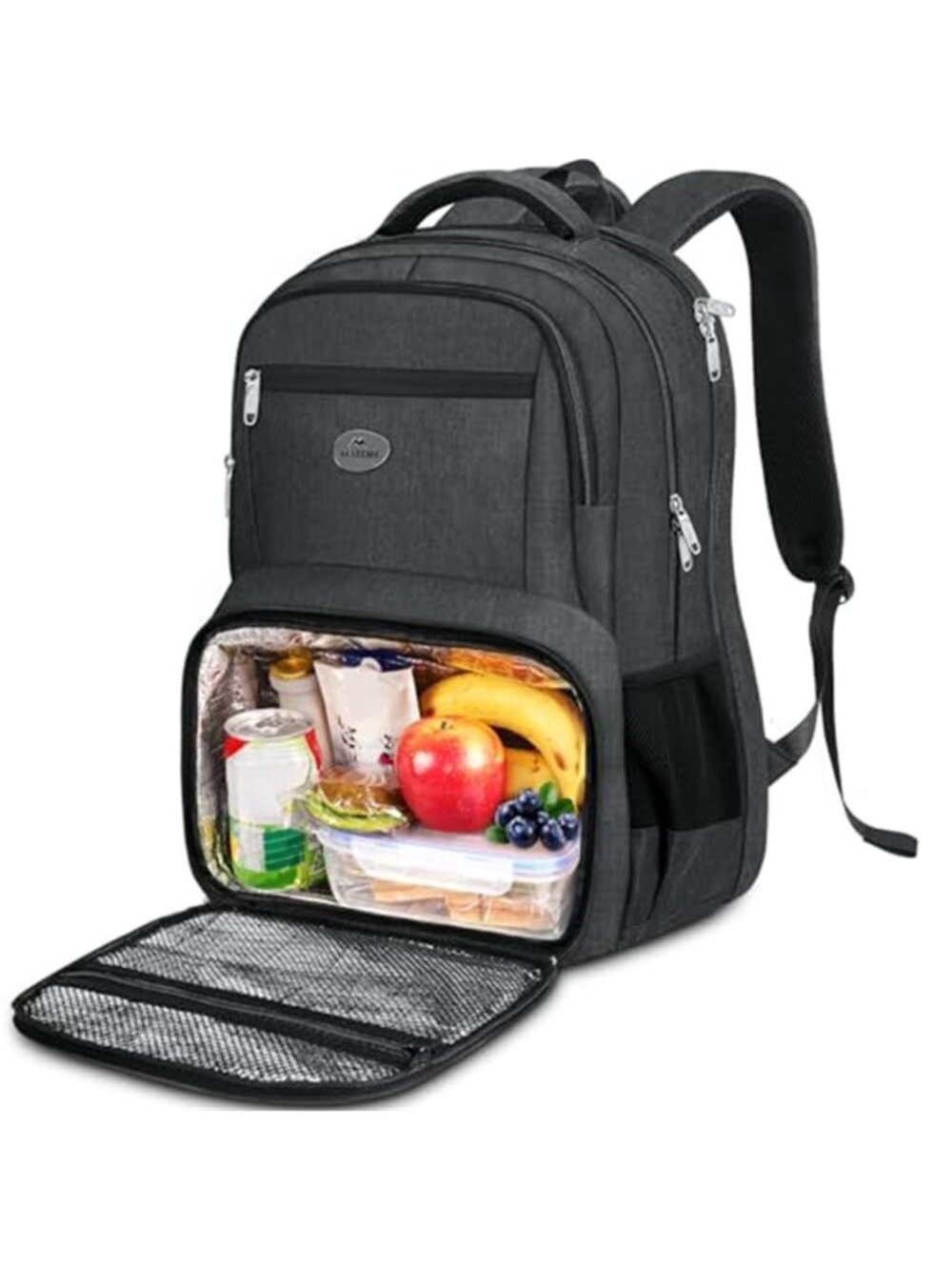 Insulated Lunch Backpack 18 Laptop Travel Cooler Bag TSA Carry On Work Pack